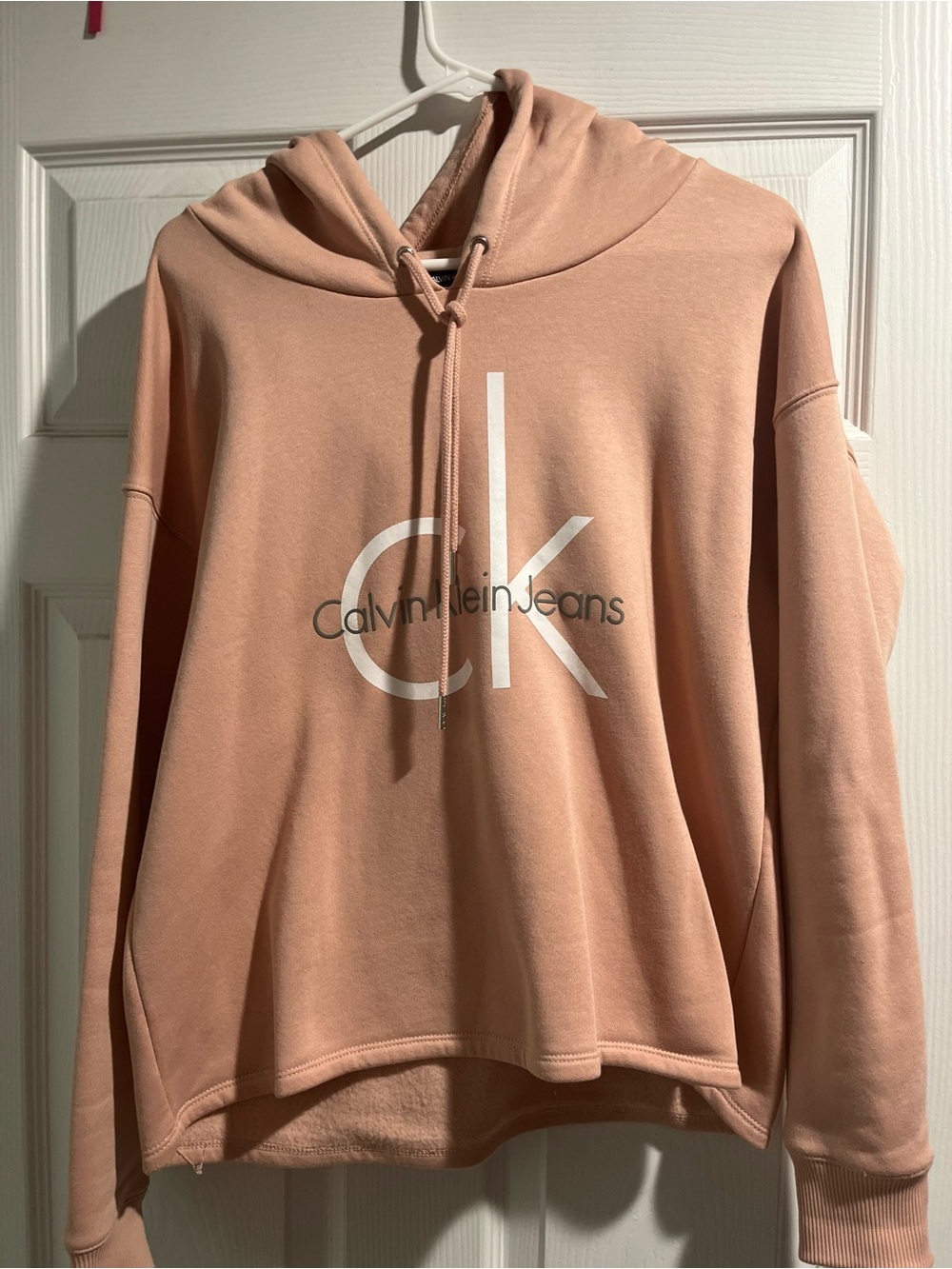 Calvin Klein Jeans Peach Logo Hoodie